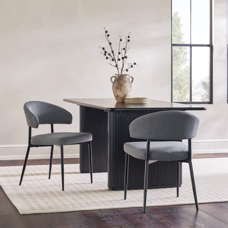 Comfortable upholstered dining online chairs